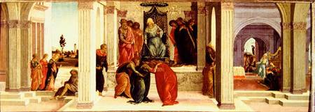 Scenes from the Story of Esther od Filippino Lippi