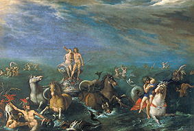Neptun und Amphitrite. od Filippo Napoletano