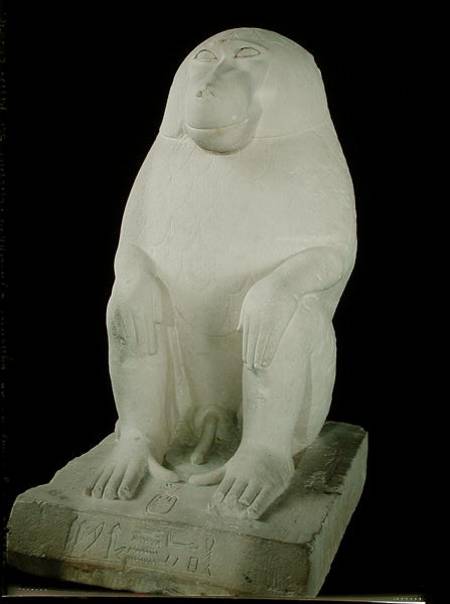 Baboon, Middle Kingdom, possibly 7th Dynasty od First Intermediate Period Egyptian