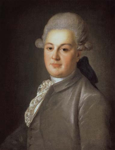 Portrait of Senator Count Artemy Vorontsov (1748-1813) od Fjodor Stepanowitsch Rokotov