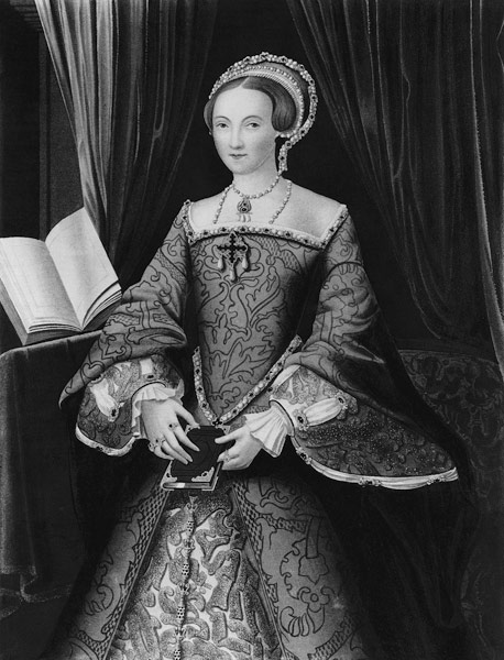 Portrait of Elizabeth I when Princess (1533-1603) od Flemish School