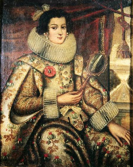 Margaret of Austria (1522-86) Duchess of Parma od Flemish School