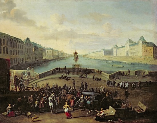 The Pont Neuf, Paris, 1665-69 od Flemish School