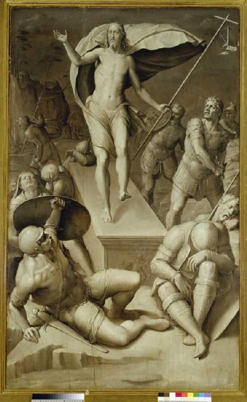 The resurrection Christi. od Florentinische Schule