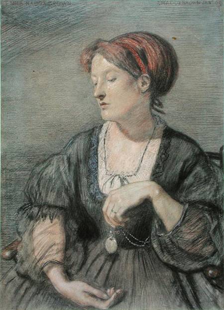 Emma Madox Brown (1829-90) od Ford Madox Brown