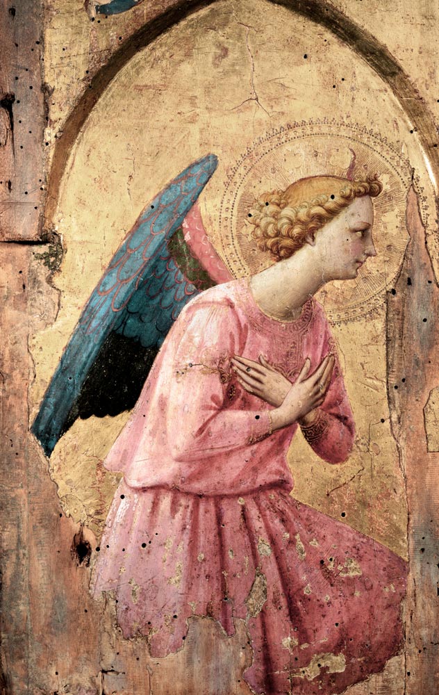 Adoration of an Angel od Fra Beato Angelico