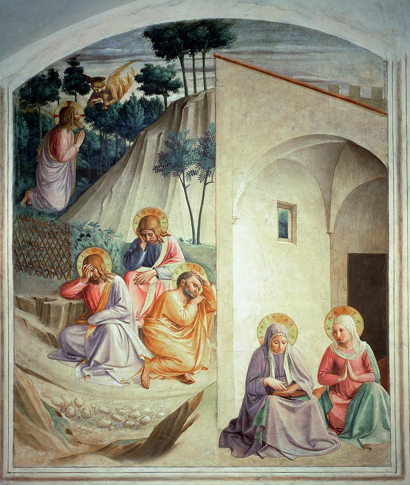 Agony in the Garden od Fra Beato Angelico
