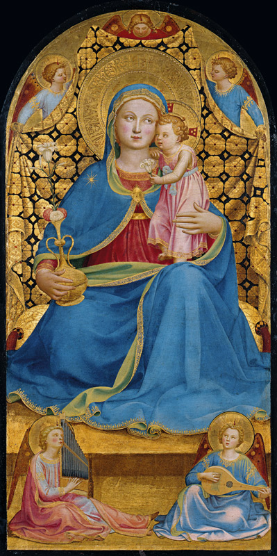 The Virgin of Humility od Fra Beato Angelico