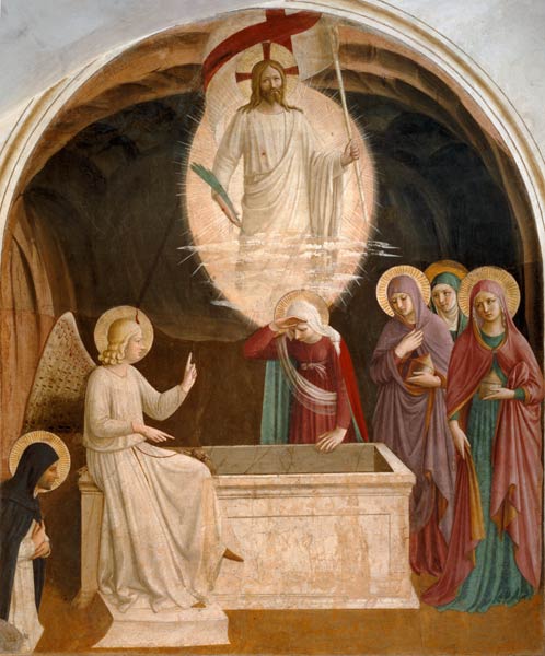 The Resurrection of Christ and the Pious Women at the Sepulchre od Fra Beato Angelico