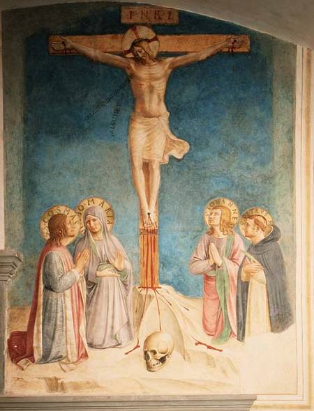 Crucifixion with SS. Cosmas, John and Peter Martyr od Fra Beato Angelico