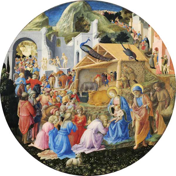 The Adoration of the Magi od Fra Beato Angelico