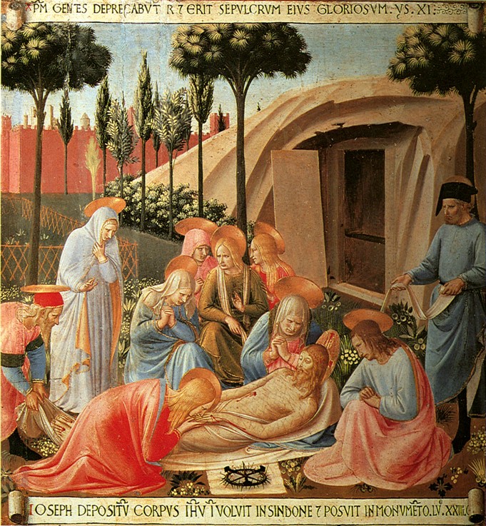 The Lamentation over Christ od Fra Beato Angelico
