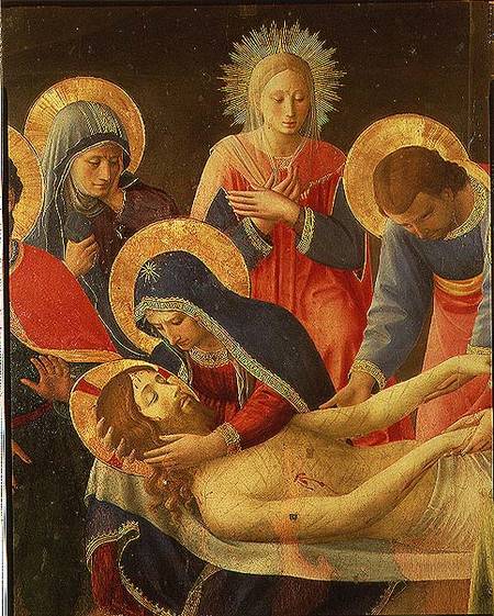 Lamentation over the Dead Christ od Fra Beato Angelico