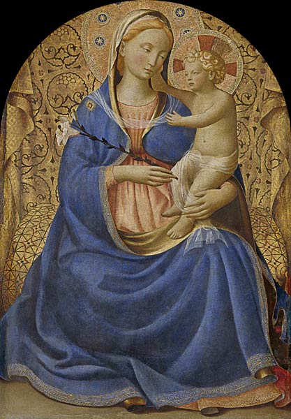 The Virgin of Humility (Madonna dell' Umilitá) od Fra Beato Angelico