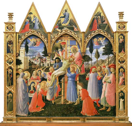 Santa Trinita Altarpiece od Fra Beato Angelico