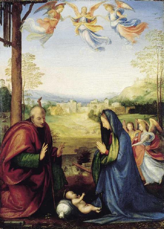 Geburt Christi. od Fra Bartolomeo