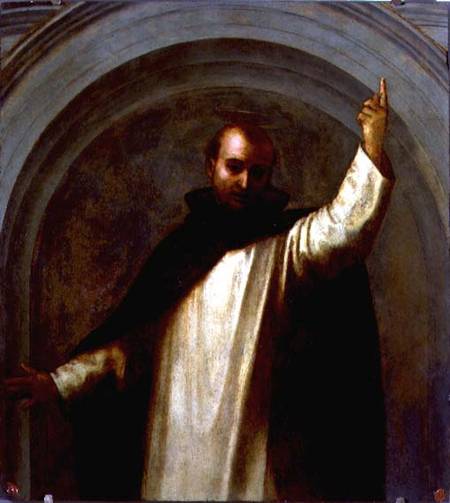 Portrait of Saint Vincenzo Ferrari od Fra Bartolommeo