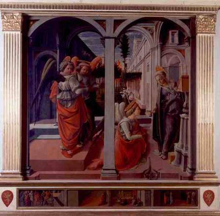 Annunciation od Fra Filippo Lippi