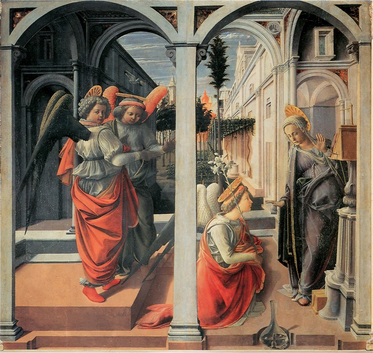The Annunciation od Fra Filippo Lippi