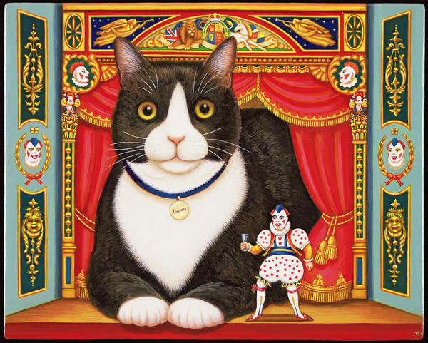 Ambrose the Theatre Cat od Frances Broomfield