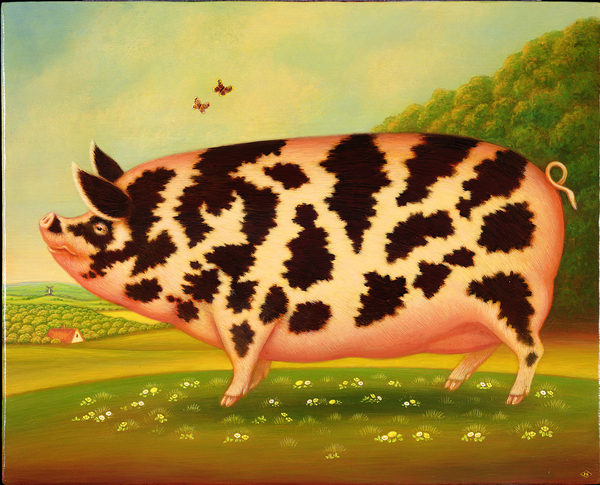 Old Spot Pig od Frances Broomfield