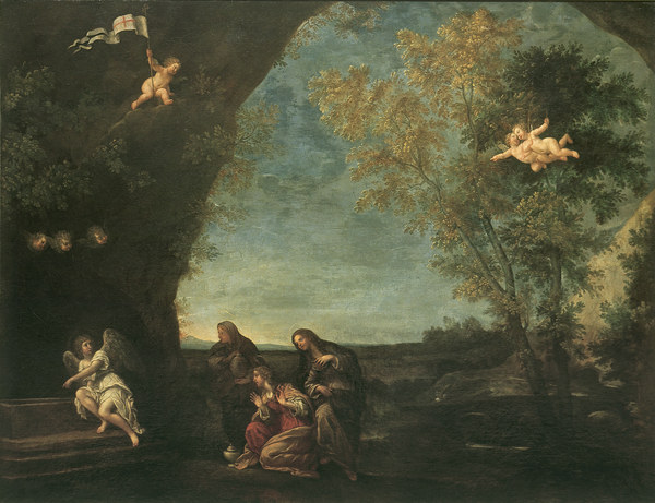F.Albani, Drei Frauen am Grab od Francesco Albani