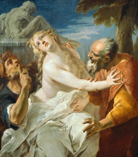 Suzanna and the Elders od Francesco Bernardini