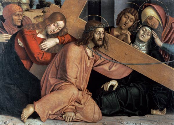 Christ Falls under the Cross od Francesco Bonsignori