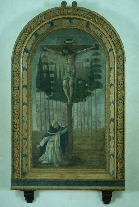 Crucifixion with St. Anthony od Francesco Botticini