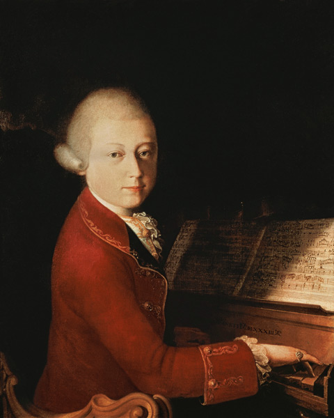 Mozart Aged 14 od Francesco dalla Rosa