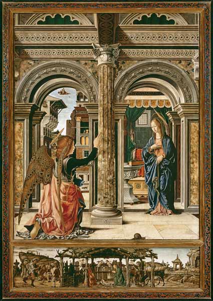 Francesco del Cossa / Annunciation od Francesco del Cossa