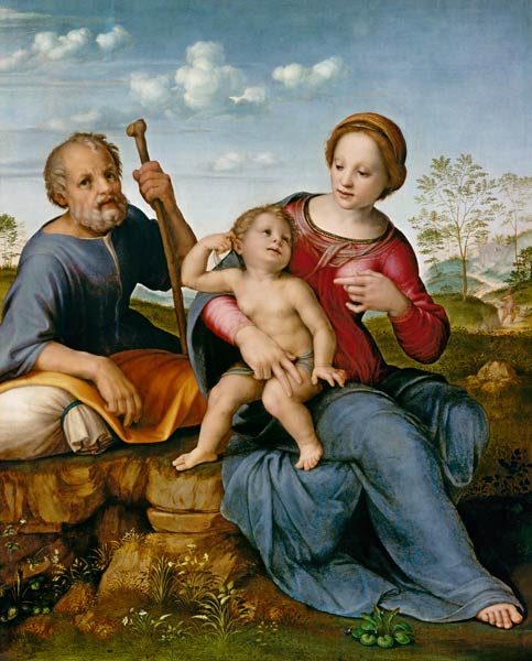 The Holy Family od Francesco di Cristofano