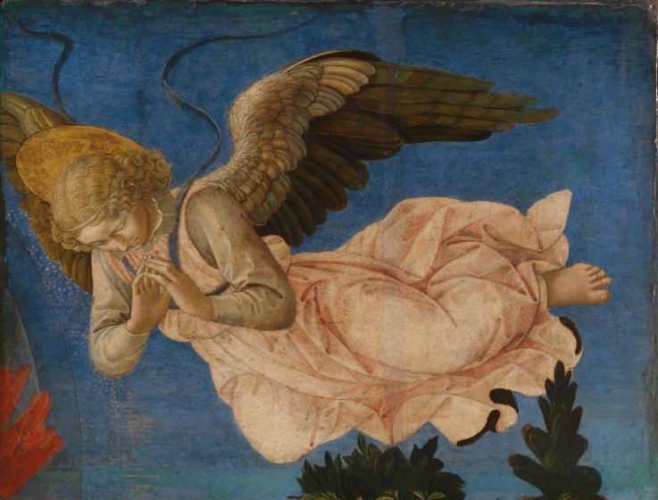 Angel (Panel of the Pistoia Santa Trinità Altarpiece) od Francesco di Stefano Pesellino