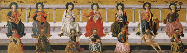 The Seven Virtues od Francesco di Stefano Pesellino