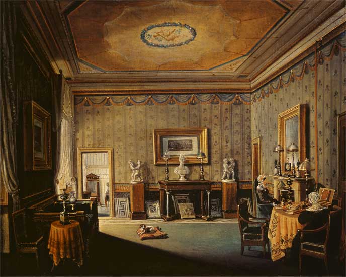 Salon in the Barbierrini House od Francesco Diofebi