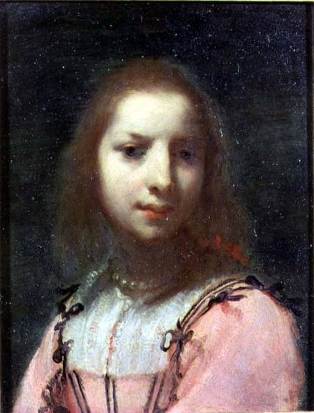 Portrait of a Young Woman (study) od Francesco Furini