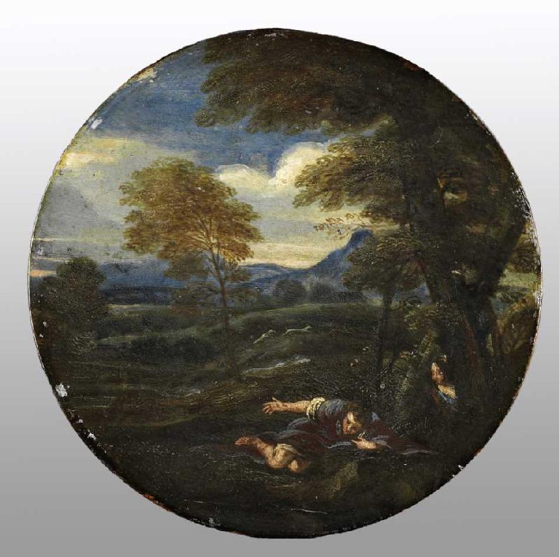 Narziss. Mitte 17. Jahrhundert od Francesco Giovane