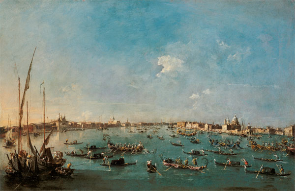 Regatta on the Canale della Giudecca od Francesco Guardi