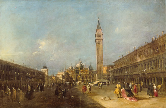 Piazza San Marco. od Francesco Guardi