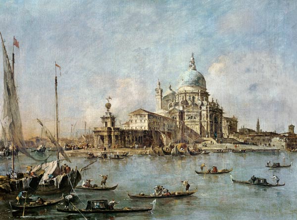 Santa Maria della Salute in Venice od Francesco Guardi