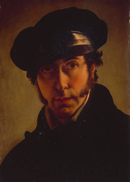 Francesco Hayez / Self-Portr./ c.1822 od Francesco Hayez