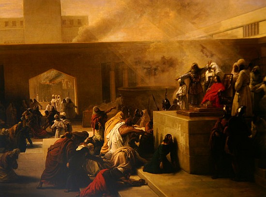 The Coronation of Joas od Francesco Hayez