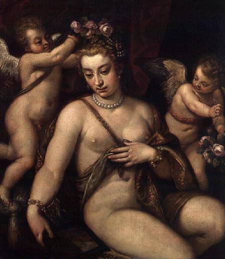 Venus and Cherubs od Francesco Montemezzano