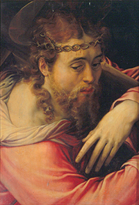 Christus, das Kreuz tragend od Francesco Salviati
