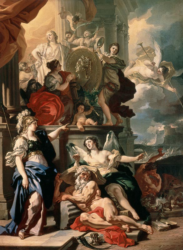 Allegory of a Reign od Francesco Solimena