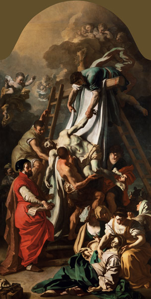 The Descent from the Cross od Francesco Solimena