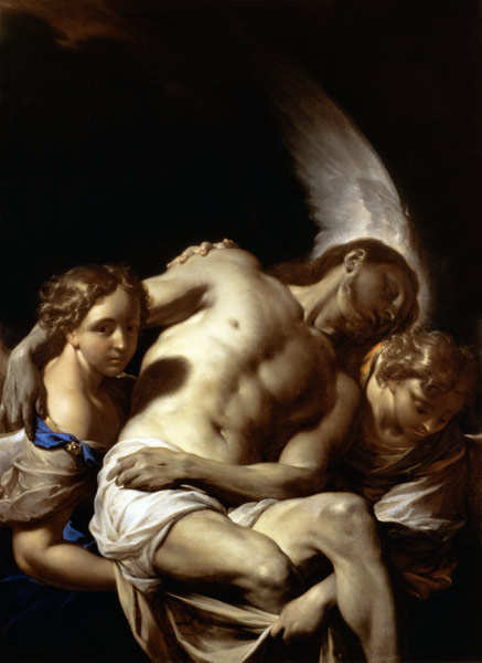 Christ Supported by Angels od Francesco Trevisani