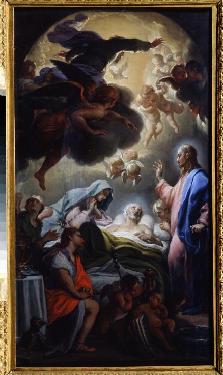 Joseph's death od Francesco Trevisani
