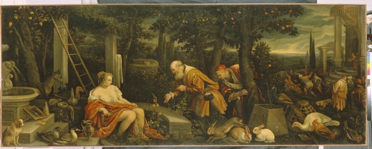 Susanna and the Elders od Francesco (Francesco da Ponte) Bassano