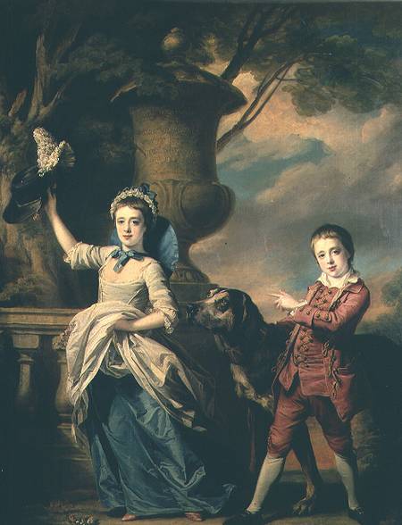 The Children of Sir Edward and Dame Ann Astley od Francis Cotes